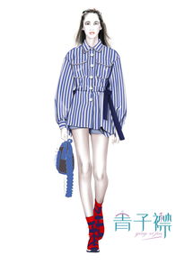 時尚電繪 服裝設(shè)計效果圖繪制步驟分享